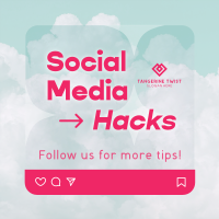 Social Media Hacks Instagram Post