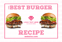Burger Day Special Pinterest Cover Image Preview