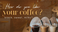 Coffee Flavors Animation