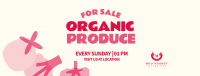 Organic Vegetables Facebook Cover Image Preview