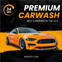 Premium Carwash Instagram Post