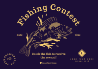 The Fishing Contest Postcard