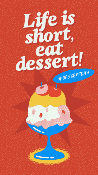 Retro Dessert Day  Instagram Reel