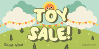 Cute Toy Sale Twitter Post