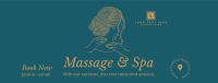 Cosmetics Spa Massage Facebook Cover Design