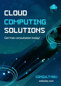 Cloud Computing Solutions Flyer