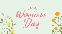 Floral Women's Day Facebook Event Cover