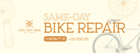 Bike Repair Shop Facebook Cover Design