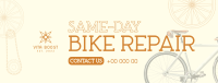 Bike Repair Shop Facebook Cover Image Preview