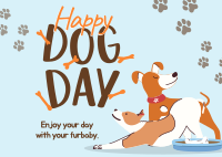 Dog Day Postcard example 2