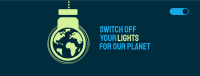 Earth Hour Lights Off Facebook Cover