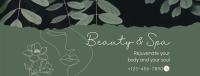 Beauty Spa Booking Facebook Cover