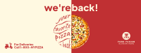 Italian Pizza Chain Facebook Cover Image Preview