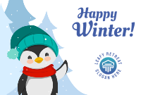 Happy Winter Pinterest Cover Image Preview