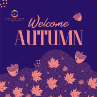 Autumn Season Greeting Linkedin Post