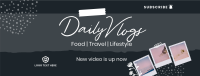 Scrapbook Daily Vlog Facebook Cover Design