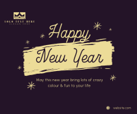 New Year Greet Facebook Post