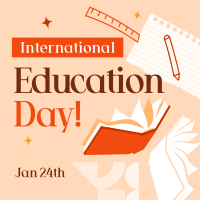 International Education Day Instagram Post Design