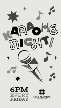 Karaoke Party Night Instagram Reel Design