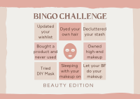 Beauty Bingo Challenge Postcard Image Preview