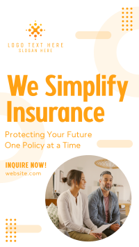 Simplify Insurance  Instagram Story