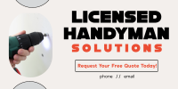 Licensed Handyman Solutions Twitter Post