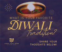 Diwali Tradition Facebook Post