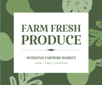 Farm Fresh Produce Facebook Post