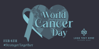 World Cancer Day Heart Twitter Post