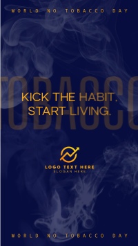 No Tobacco Day Typography Instagram Story