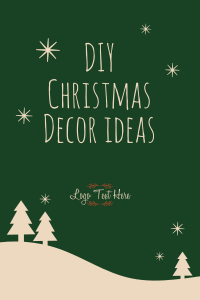 DIY Christmas Decor Pinterest Pin