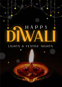 Diwali Festival Celebration Poster