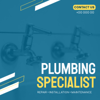 Plumbing Specialist Instagram Post