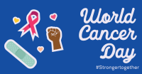 Cancer Day Stickers Facebook Ad