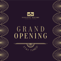 Elegant Grand Opening Instagram Post Image Preview