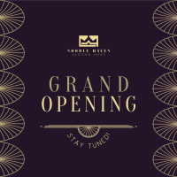 Elegant Grand Opening Instagram Post