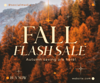 Fall Flash Sale Facebook Post