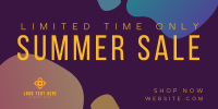 Summer Sale Puddles Twitter Post