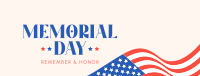 In Honor of Memorial Day Facebook Cover