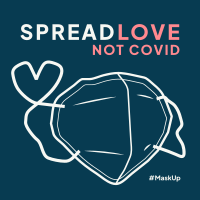 Love Not Covid Instagram Post Image Preview