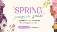 Spring Season Sale Facebook Event Cover