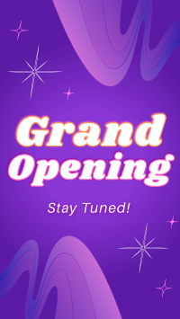 Grand Opening Y2K YouTube Short Image Preview