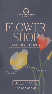 Flower Shop Delivery Instagram Reel