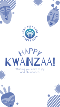 Kwanzaa Mask Facebook Story