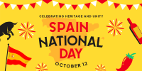 Celebrating Spanish Heritage and Unity Twitter Post