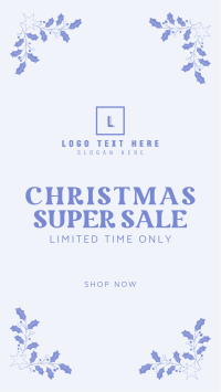 Christmas Super Sale Instagram Story