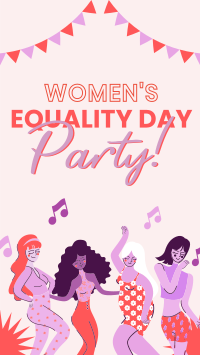 Party for Women's Equality Instagram Story