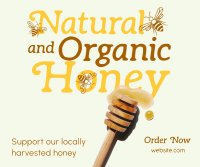 Locally Harvested Honey Facebook Post