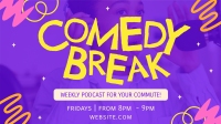 Comedy Break Podcast Animation