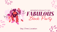 We Are Women Block Party Animation